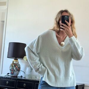 Baby Blue Vince cashmere sweater
